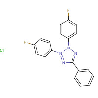 135788-09-9 2,3-bis(4-fluorophenyl)-5-phenyltetrazol-2-ium;chloride chemical structure