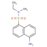 160206-24-6 5-amino-N-ethyl-N-methylnaphthalene-1-sulfonamide chemical structure