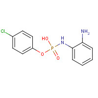 228117-35-9 N-(2-aminophenyl)-(4-chlorophenoxy)phosphonamidic acid chemical structure