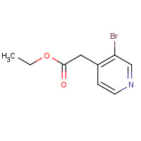 51054-99-0 ethyl 2-(3-bromopyridin-4-yl)acetate chemical structure