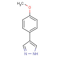 111016-45-6 4-(4-methoxyphenyl)-1H-pyrazole chemical structure