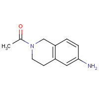 245547-23-3 1-(6-amino-3,4-dihydro-1H-isoquinolin-2-yl)ethanone chemical structure