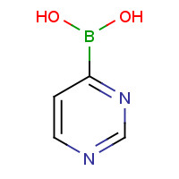852362-24-4 pyrimidin-4-ylboronic acid chemical structure