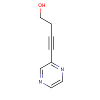 873324-93-7 4-pyrazin-2-ylbut-3-yn-1-ol chemical structure