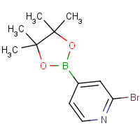 458532-82-6 2-bromo-4-(4,4,5,5-tetramethyl-1,3,2-dioxaborolan-2-yl)pyridine chemical structure