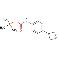 1234014-88-0 tert-butyl N-[4-(oxetan-3-yl)phenyl]carbamate chemical structure