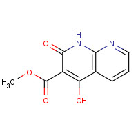 859069-69-5 methyl 4-hydroxy-2-oxo-1H-1,8-naphthyridine-3-carboxylate chemical structure