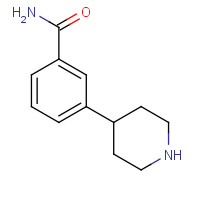 1044769-17-6 3-piperidin-4-ylbenzamide chemical structure