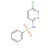 90799-88-5 N-(6-chloropyridazin-3-yl)benzenesulfonamide chemical structure