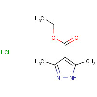 1305320-57-3 ethyl 3,5-dimethyl-1H-pyrazole-4-carboxylate;hydrochloride chemical structure