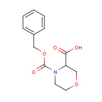 256446-67-0 4-phenylmethoxycarbonylmorpholine-3-carboxylic acid chemical structure