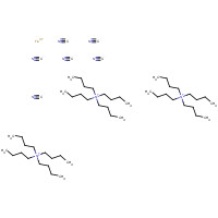 14589-06-1 iron(3+);tetrabutylazanium;hexacyanide chemical structure