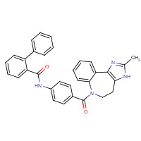 210101-16-9 N-[4-(2-methyl-4,5-dihydro-3H-imidazo[4,5-d][1]benzazepine-6-carbonyl)phenyl]-2-phenylbenzamide chemical structure