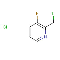 149463-07-0 2-(chloromethyl)-3-fluoropyridine;hydrochloride chemical structure