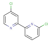 85591-65-7 2-chloro-6-(4-chloropyridin-2-yl)pyridine chemical structure