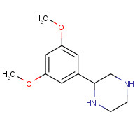 910444-70-1 2-(3,5-dimethoxyphenyl)piperazine chemical structure