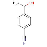 52067-35-3 4-(1-hydroxyethyl)benzonitrile chemical structure