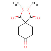 58774-03-1 dimethyl 4-oxocyclohexane-1,1-dicarboxylate chemical structure