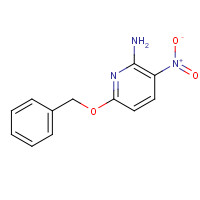 160657-15-8 3-nitro-6-phenylmethoxypyridin-2-amine chemical structure