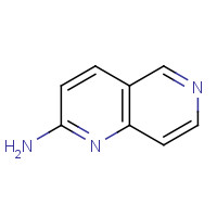 17965-81-0 1,6-naphthyridin-2-amine chemical structure
