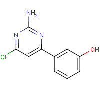 947762-20-1 3-(2-amino-6-chloropyrimidin-4-yl)phenol chemical structure