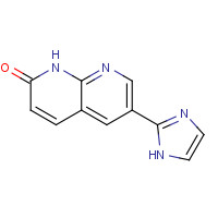 51076-60-9 6-(1H-imidazol-2-yl)-1H-1,8-naphthyridin-2-one chemical structure