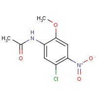 22521-37-5 N-(5-chloro-2-methoxy-4-nitrophenyl)acetamide chemical structure