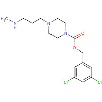1613513-32-8 (3,5-dichlorophenyl)methyl 4-[3-(methylamino)propyl]piperazine-1-carboxylate chemical structure