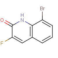 834883-96-4 8-bromo-3-fluoro-1H-quinolin-2-one chemical structure