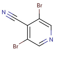 870244-34-1 3,5-dibromopyridine-4-carbonitrile chemical structure