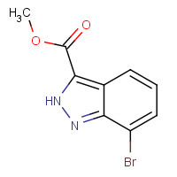 885279-52-7 methyl 7-bromo-2H-indazole-3-carboxylate chemical structure