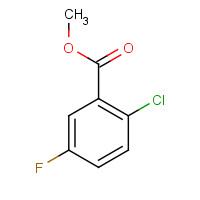 647020-63-1 methyl 2-chloro-5-fluorobenzoate chemical structure