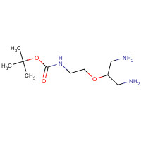 1382991-14-1 tert-butyl N-[2-(1,3-diaminopropan-2-yloxy)ethyl]carbamate chemical structure