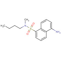 179955-57-8 5-amino-N-butyl-N-methylnaphthalene-1-sulfonamide chemical structure