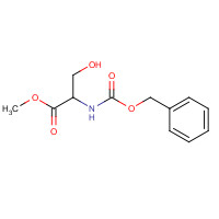 14464-15-4 methyl 3-hydroxy-2-(phenylmethoxycarbonylamino)propanoate chemical structure