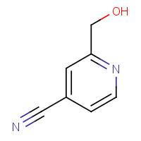51454-63-8 2-(hydroxymethyl)pyridine-4-carbonitrile chemical structure