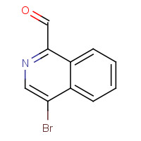 1008361-78-1 4-bromoisoquinoline-1-carbaldehyde chemical structure