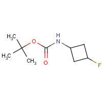 1284249-30-4 tert-butyl N-(3-fluorocyclobutyl)carbamate chemical structure