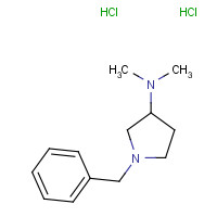 50534-41-3 1-benzyl-N,N-dimethylpyrrolidin-3-amine;dihydrochloride chemical structure