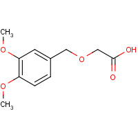 933731-96-5 2-[(3,4-dimethoxyphenyl)methoxy]acetic acid chemical structure