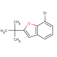 952593-24-7 7-bromo-2-tert-butyl-1-benzofuran chemical structure