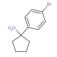 1094341-13-5 1-(4-bromophenyl)cyclopentan-1-amine chemical structure