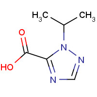 1198436-87-1 2-propan-2-yl-1,2,4-triazole-3-carboxylic acid chemical structure
