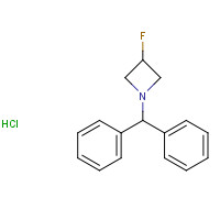 869488-99-3 1-benzhydryl-3-fluoroazetidine;hydrochloride chemical structure
