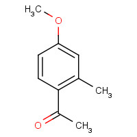 24826-74-2 1-(4-methoxy-2-methylphenyl)ethanone chemical structure
