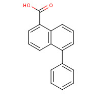 179473-63-3 5-phenylnaphthalene-1-carboxylic acid chemical structure