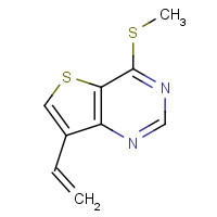 1318132-94-3 7-ethenyl-4-methylsulfanylthieno[3,2-d]pyrimidine chemical structure