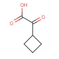 13884-85-0 2-cyclobutyl-2-oxoacetic acid chemical structure