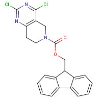 903130-16-5 9H-fluoren-9-ylmethyl 2,4-dichloro-7,8-dihydro-5H-pyrido[4,3-d]pyrimidine-6-carboxylate chemical structure