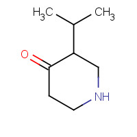 150668-81-8 3-propan-2-ylpiperidin-4-one chemical structure